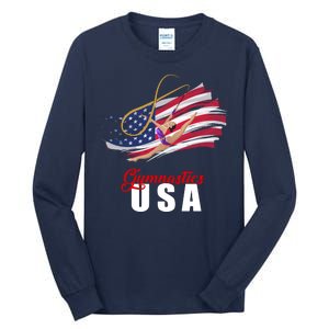 USA Olympics Gymnastics Team Tall Long Sleeve T-Shirt