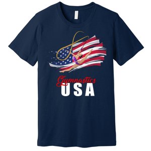 USA Olympics Gymnastics Team Premium T-Shirt