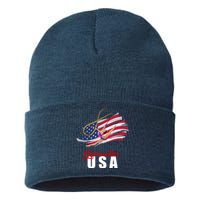 USA Olympics Gymnastics Team Sustainable Knit Beanie