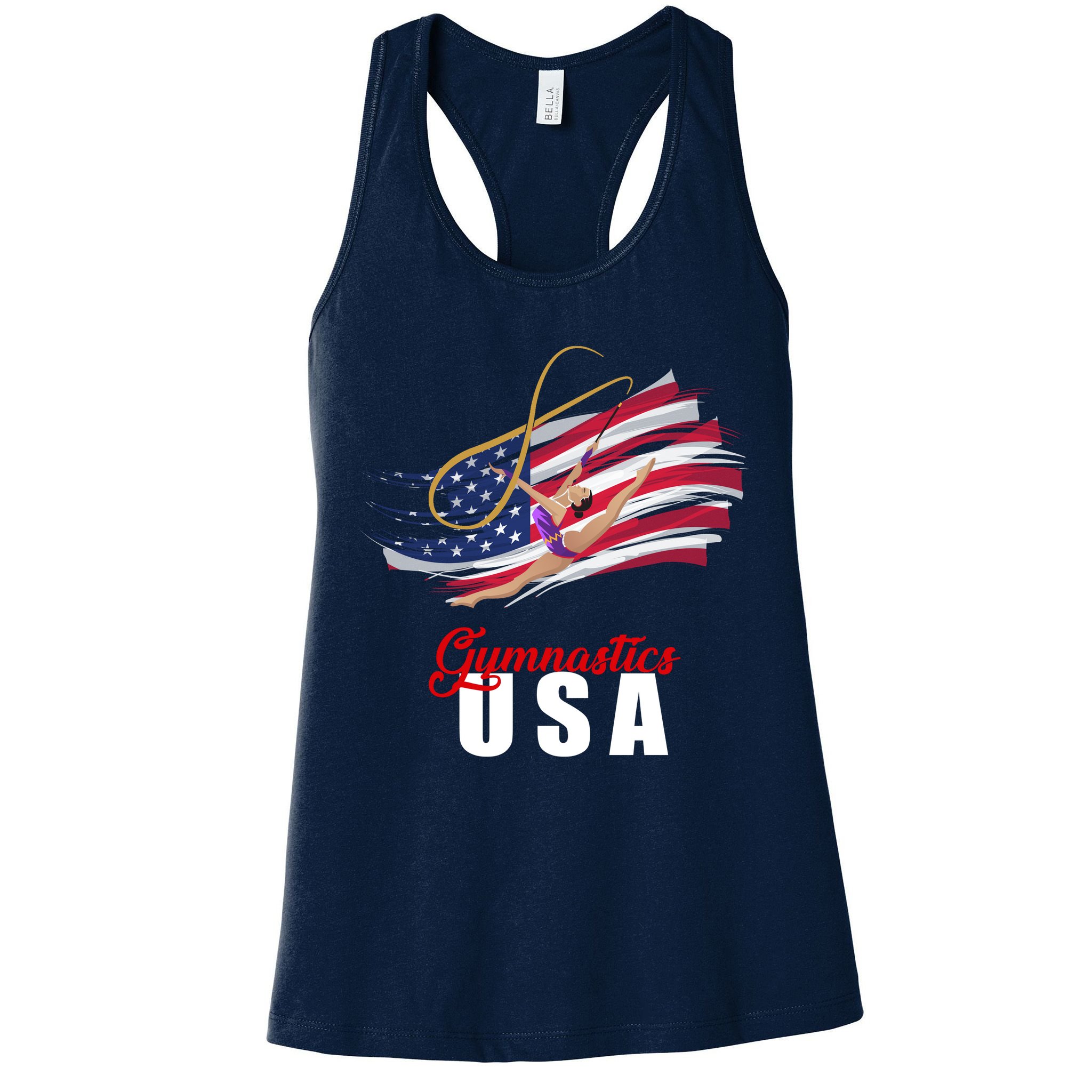 USA Olympics Gymnastics Team Womens Tank Top