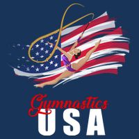 USA Olympics Gymnastics Team Baby Bodysuit