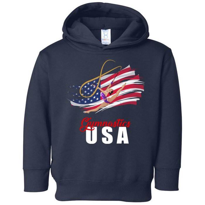 USA Olympics Gymnastics Team Toddler Hoodie