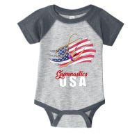 USA Olympics Gymnastics Team Infant Baby Jersey Bodysuit