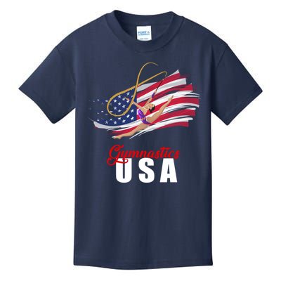 USA Olympics Gymnastics Team Kids T-Shirt