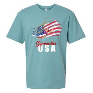 USA Olympics Gymnastics Team Sueded Cloud Jersey T-Shirt