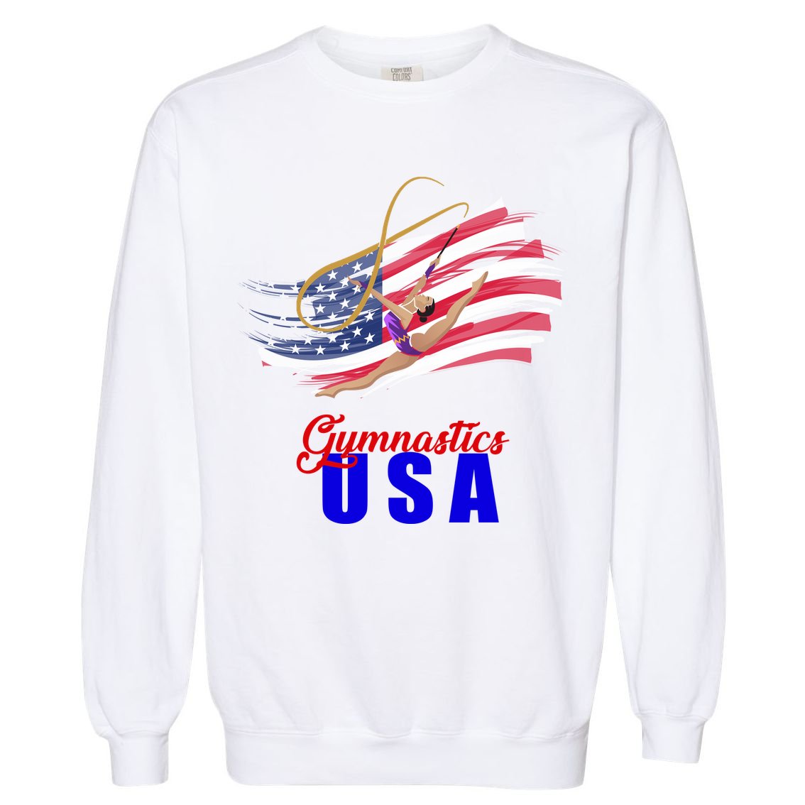 USA Olympics Gymnastics Team Garment-Dyed Sweatshirt