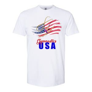 USA Olympics Gymnastics Team Softstyle CVC T-Shirt