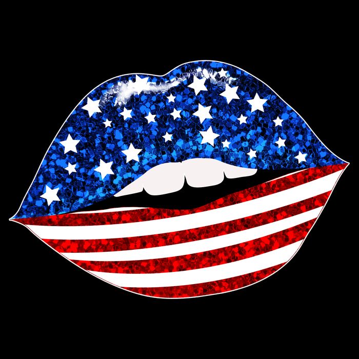 USA Patriotic Lips Of America Impact Tech Backpack