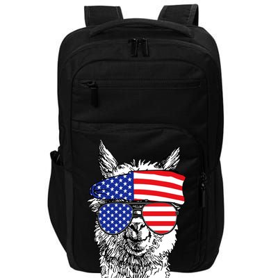 USA Patriotic Llama Impact Tech Backpack