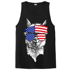 USA Patriotic Llama PosiCharge Competitor Tank