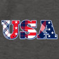 USA Patriotic Logo Star Stripes Patterns Vector Backpack