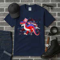 USA Patriotic Presidential Dinosaur Tall T-Shirt
