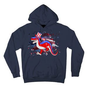 USA Patriotic Presidential Dinosaur Tall Hoodie