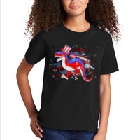 USA Patriotic Presidential Dinosaur Kids T-Shirt