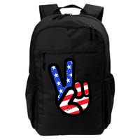 USA Peace Sign Daily Commute Backpack