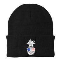 USA Pineapple With Sunglasses Beanie