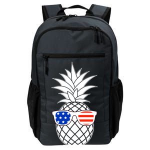 USA Pineapple With Sunglasses Daily Commute Backpack