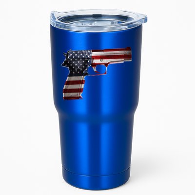 USA Pistol Gun Tumbler