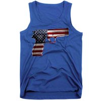 USA Pistol Gun Tank Top