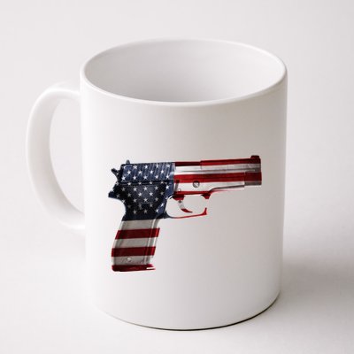 USA Pistol Gun Coffee Mug