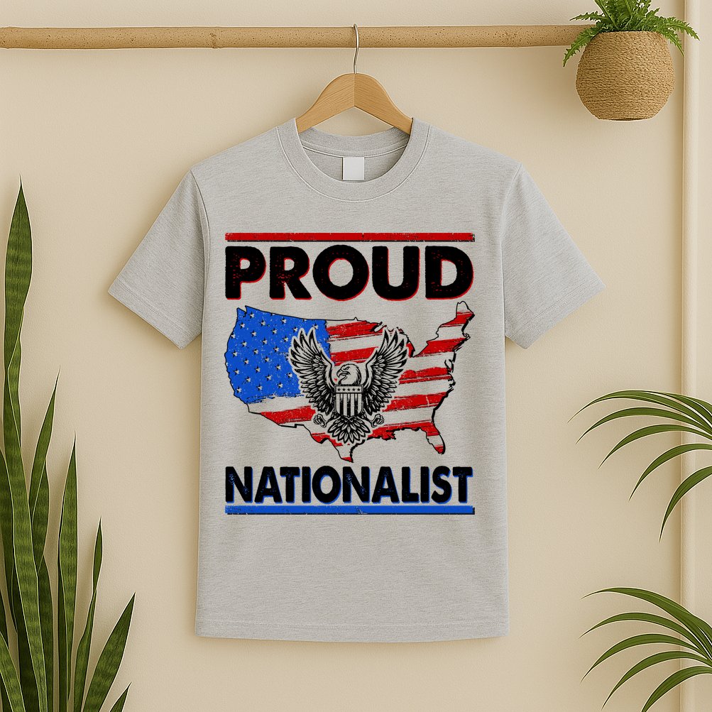 USA Proud Nationalist  T-Shirt