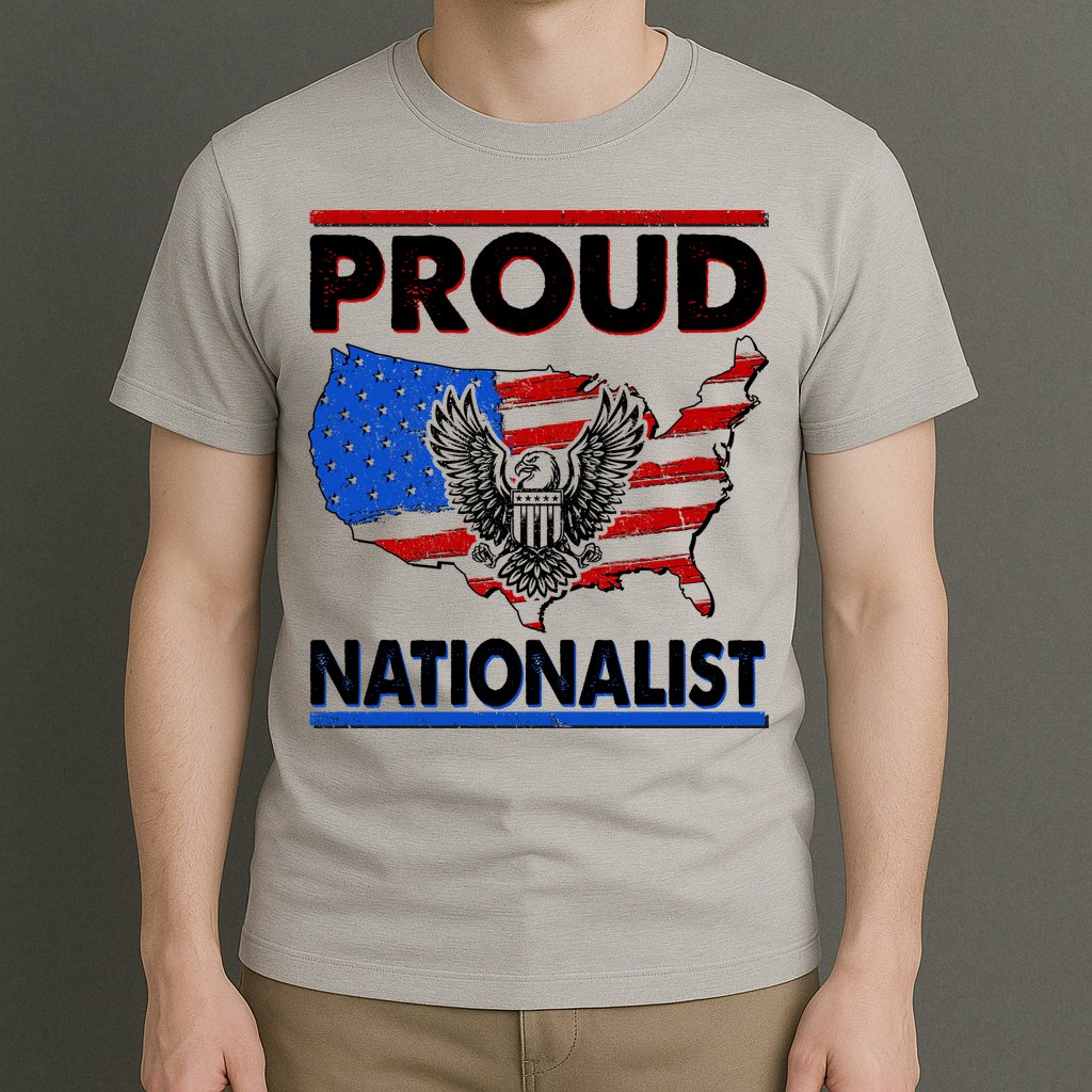 USA Proud Nationalist  T-Shirt