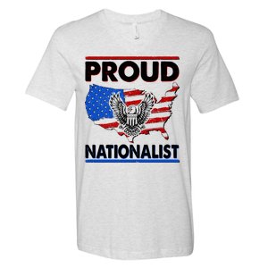 USA Proud Nationalist  V-Neck T-Shirt