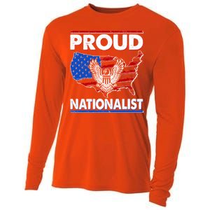 USA Proud Nationalist  Cooling Performance Long Sleeve Crew