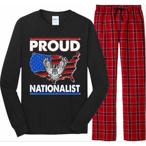 USA Proud Nationalist  Long Sleeve Pajama Set