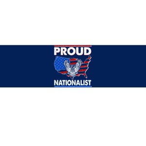 USA Proud Nationalist  Bumper Sticker