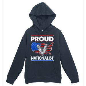 USA Proud Nationalist  Urban Pullover Hoodie