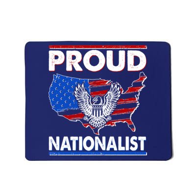 USA Proud Nationalist  Mousepad