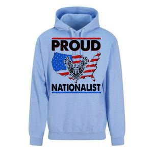 USA Proud Nationalist  Unisex Surf Hoodie