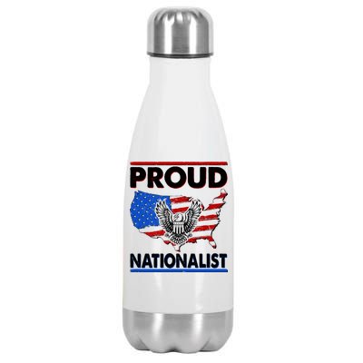 USA Proud Nationalist  Stainless Steel Insulated Water Bottle