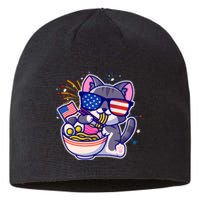 USA Ramen Bowl Kitty America Sustainable Beanie