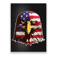 USA Red White And Blue Bald Eagle Poster