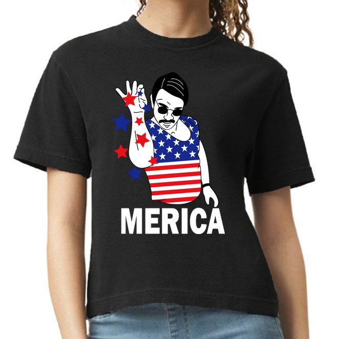 USA Salt Bae Merica Comfort Colors Boxy T-Shirt