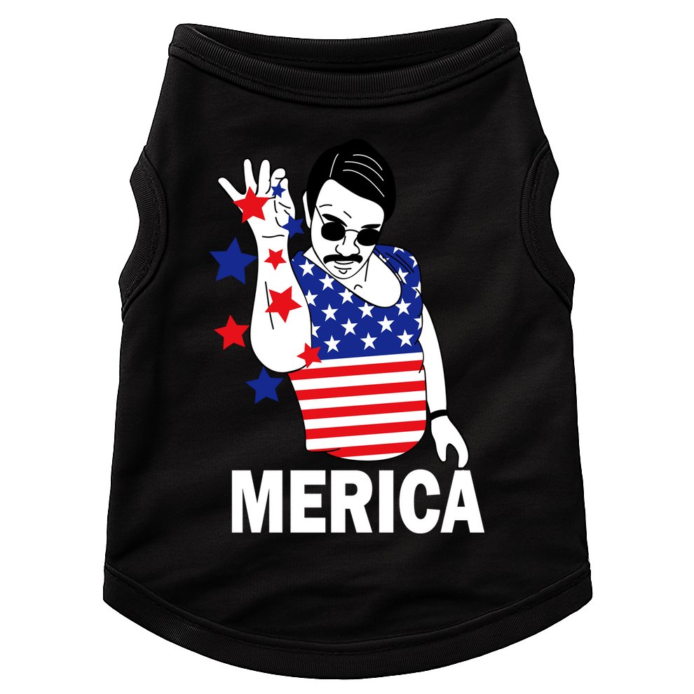 USA Salt Bae Merica Doggie Tank