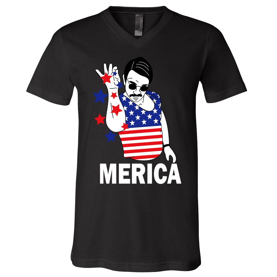 USA Salt Bae Merica V-Neck T-Shirt