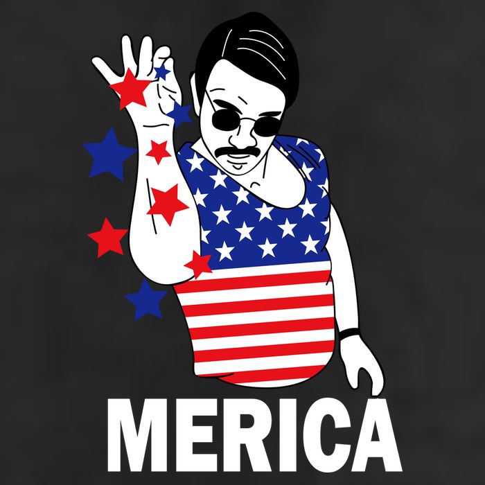 USA Salt Bae Merica Adult Drive Performance Visor