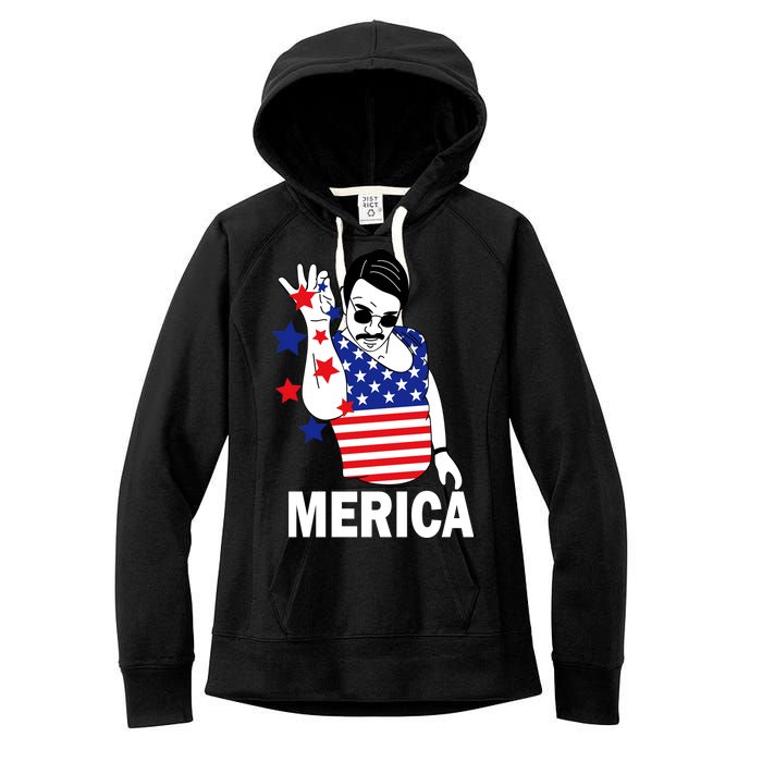 USA Salt Bae Merica Women's Fleece Hoodie