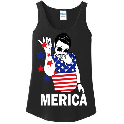 USA Salt Bae Merica Ladies Essential Tank