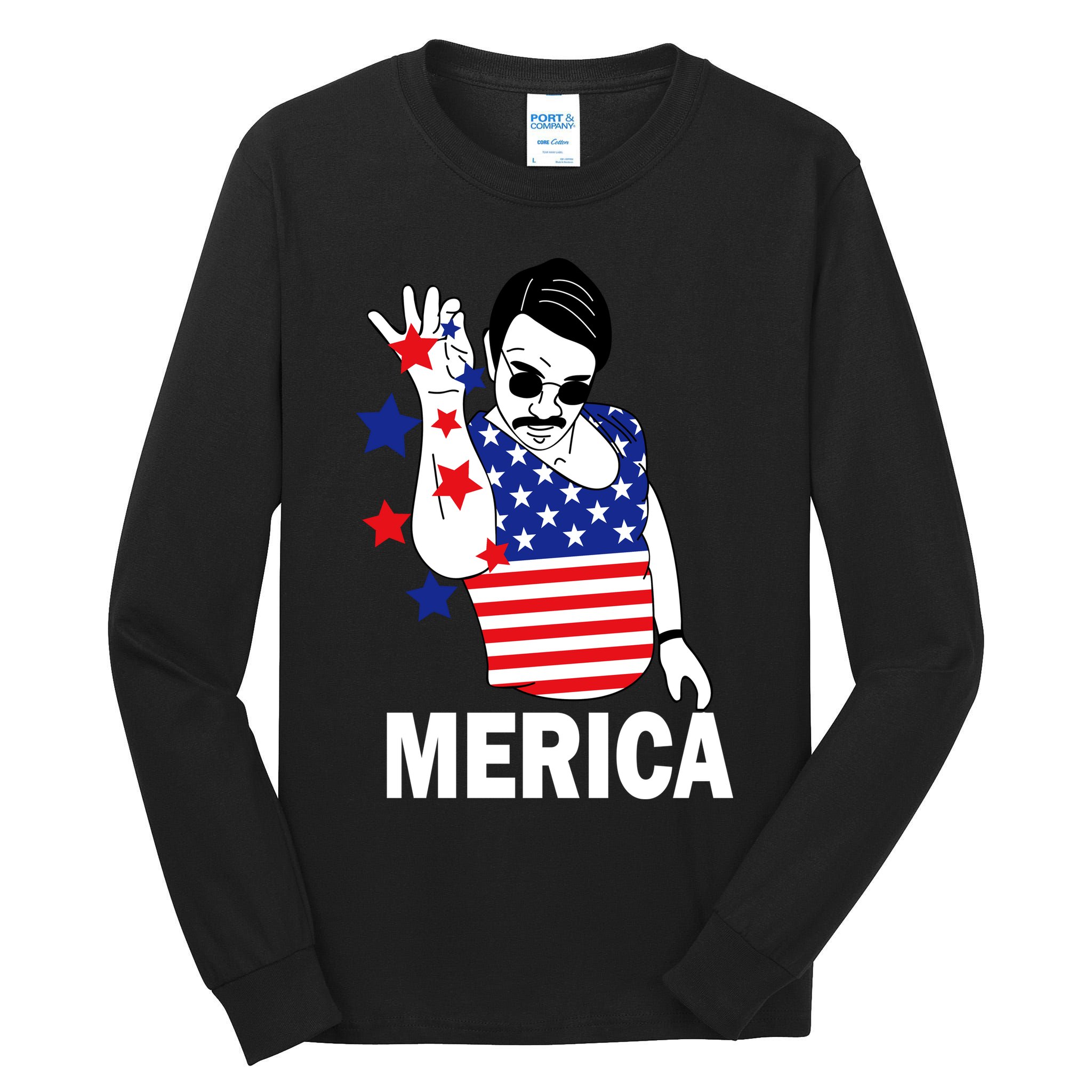 USA Salt Bae Merica Tall Long Sleeve T-Shirt