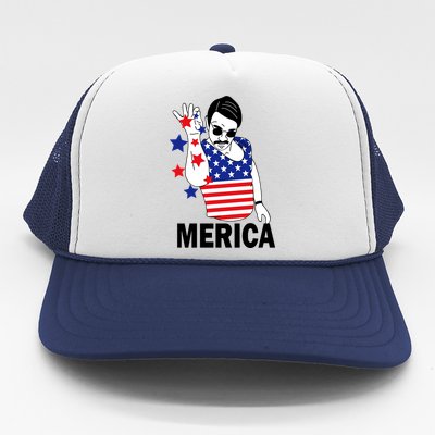 USA Salt Bae Merica Trucker Hat