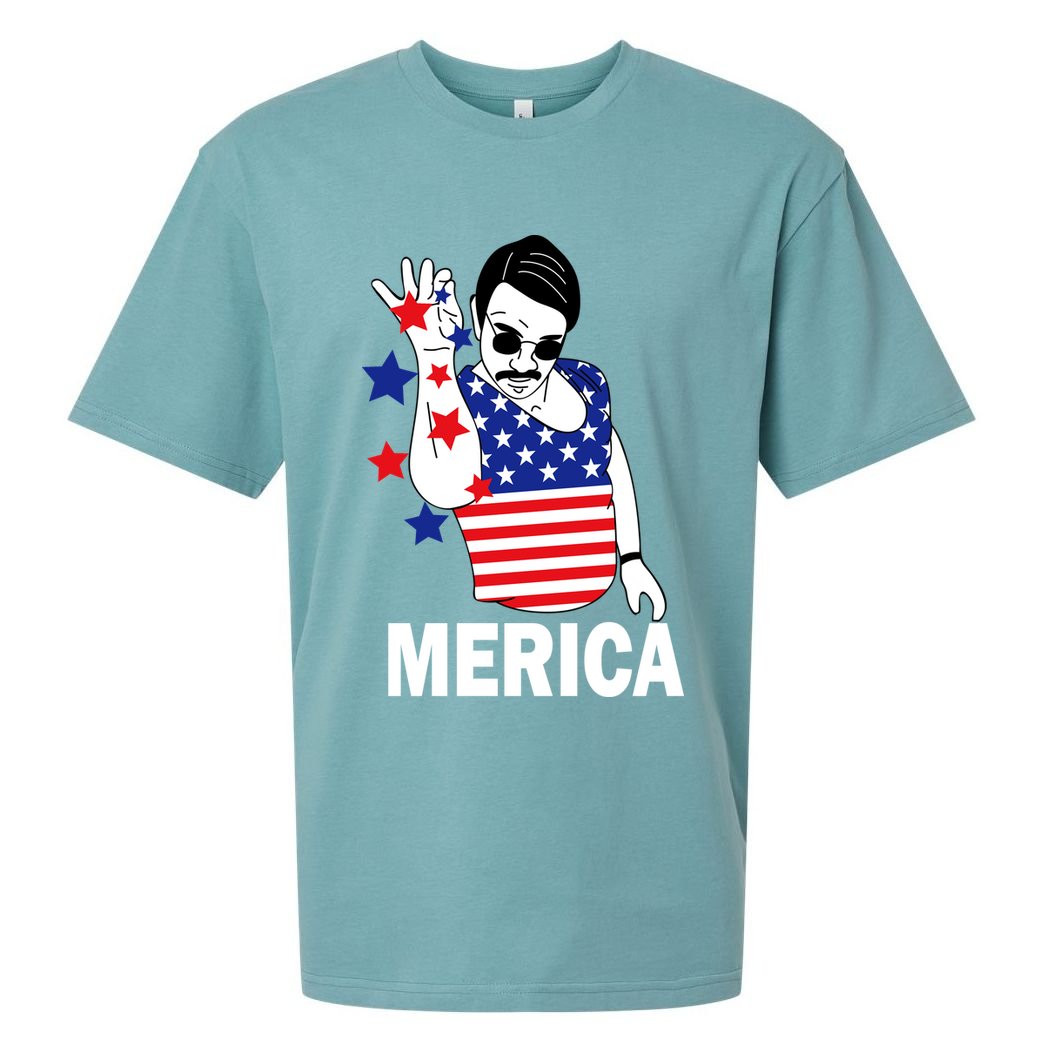 USA Salt Bae Merica Sueded Cloud Jersey T-Shirt