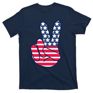 USA Simple Peace Sign T-Shirt