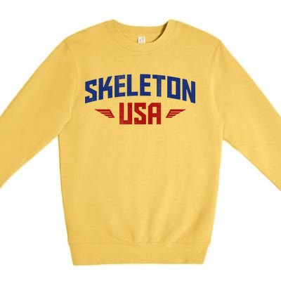 USA Skeleton Team Premium Crewneck Sweatshirt