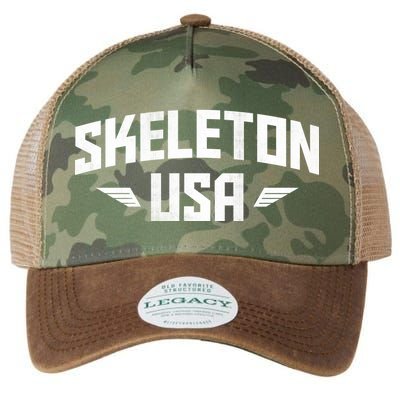 USA Skeleton Team Legacy Tie Dye Trucker Hat