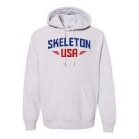 USA Skeleton Team Premium Hoodie