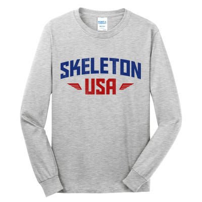 USA Skeleton Team Tall Long Sleeve T-Shirt